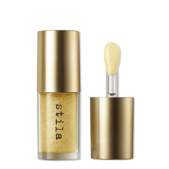 Stila Other - Stardust Stila Heaven's Dew Gel Lip Oil Gold Luster Brand New In Box Full Size